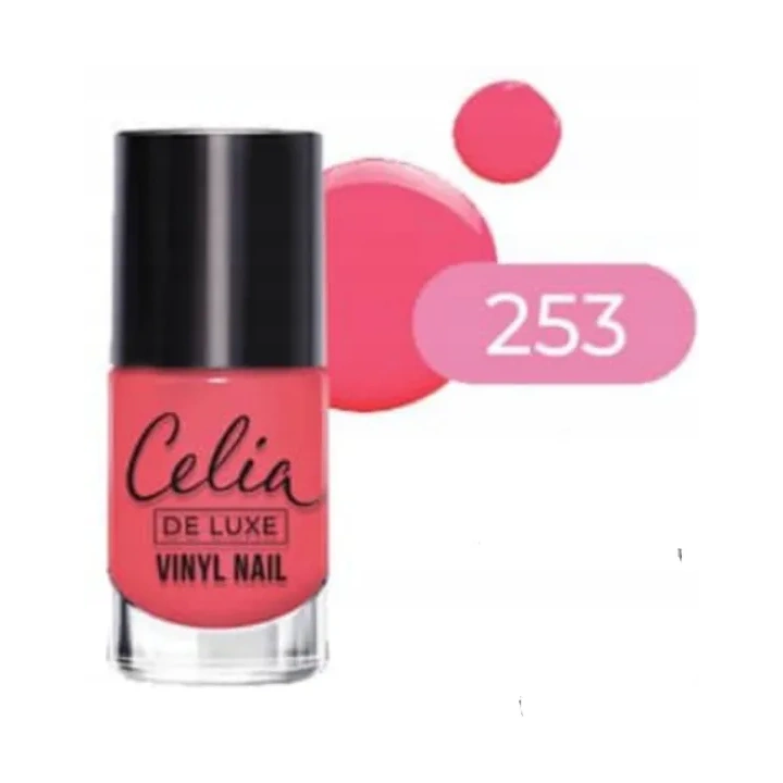 CELIA De Luxe Vinyl Nail lakier do paznokci 253 10ml