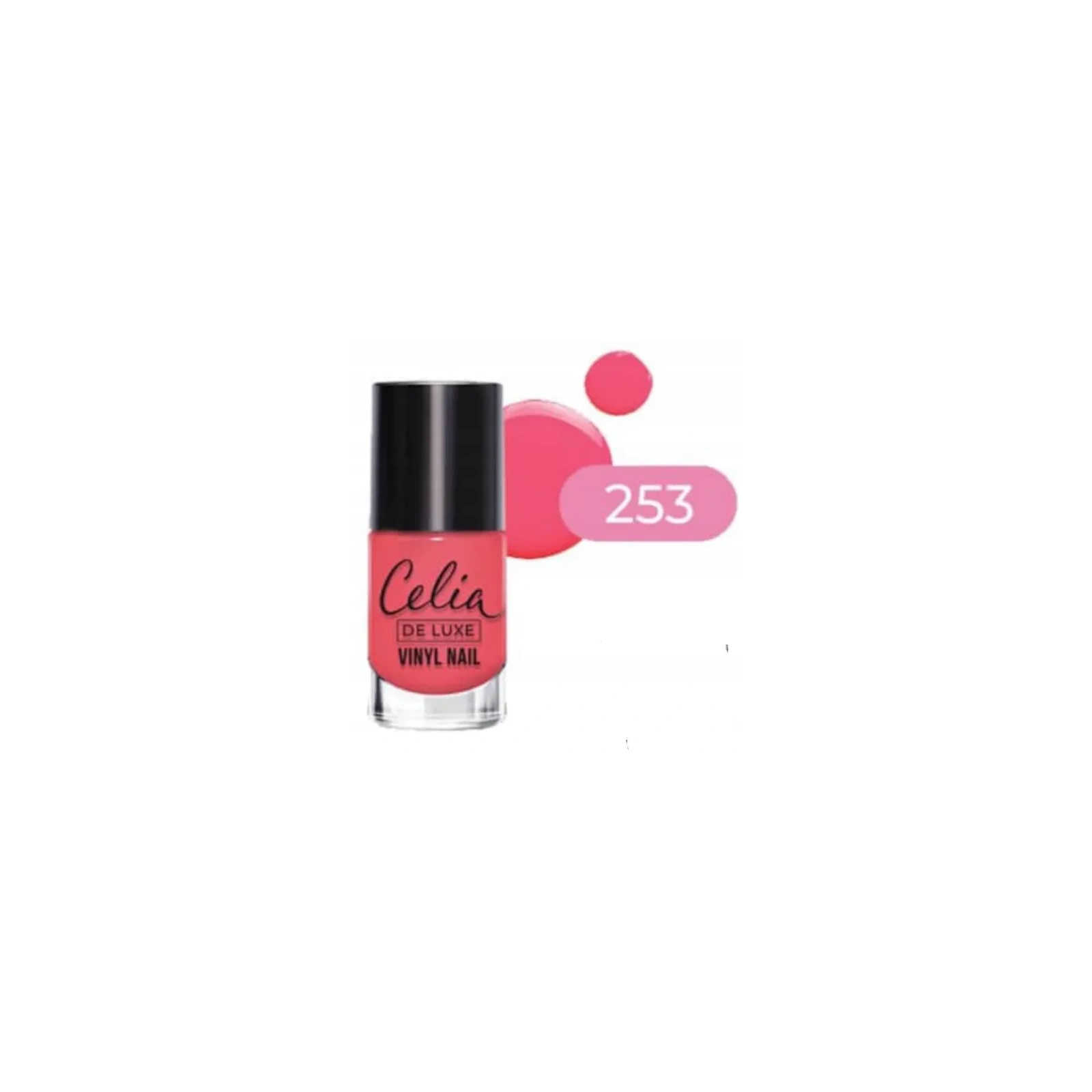 CELIA De Luxe Vinyl Nail lakier do paznokci 253 10ml