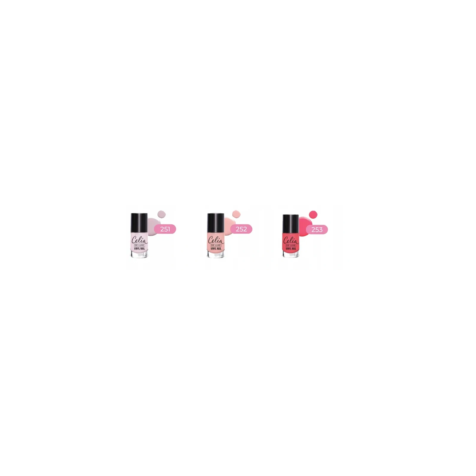 CELIA De Luxe Vinyl Nail lakier do paznokci 252 10ml