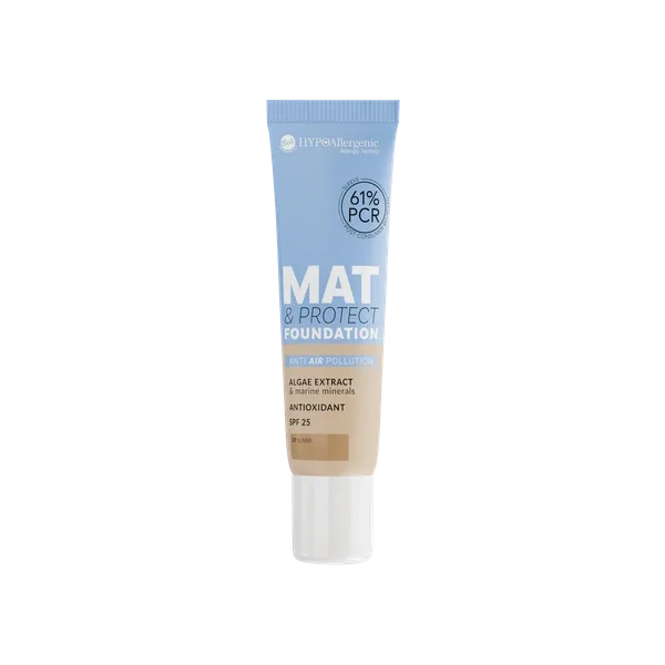Bell BELL Mat&amp;protect Foundation podkład SPF25 07 Sunny 30g