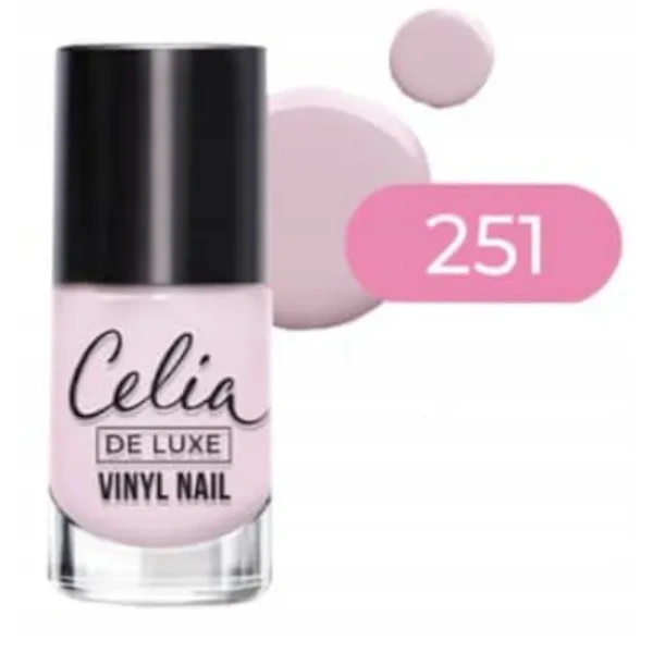 CELIA De Luxe Vinyl Nail lakier do paznokci 251 10ml