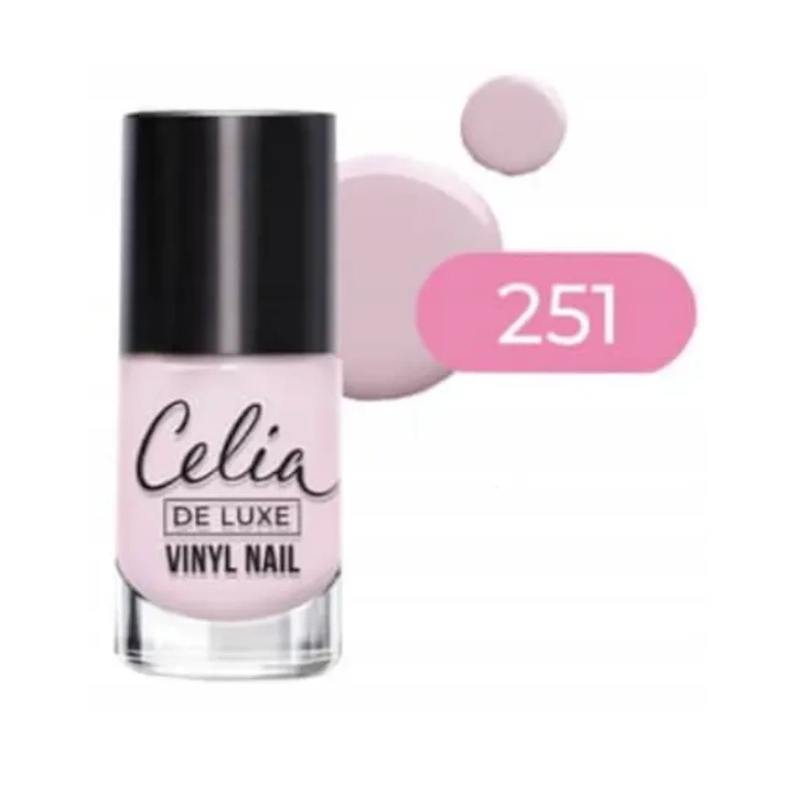 CELIA De Luxe Vinyl Nail lakier do paznokci 251 10ml