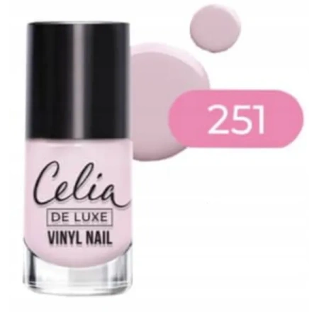 CELIA De Luxe Vinyl Nail lakier do paznokci 251 10ml