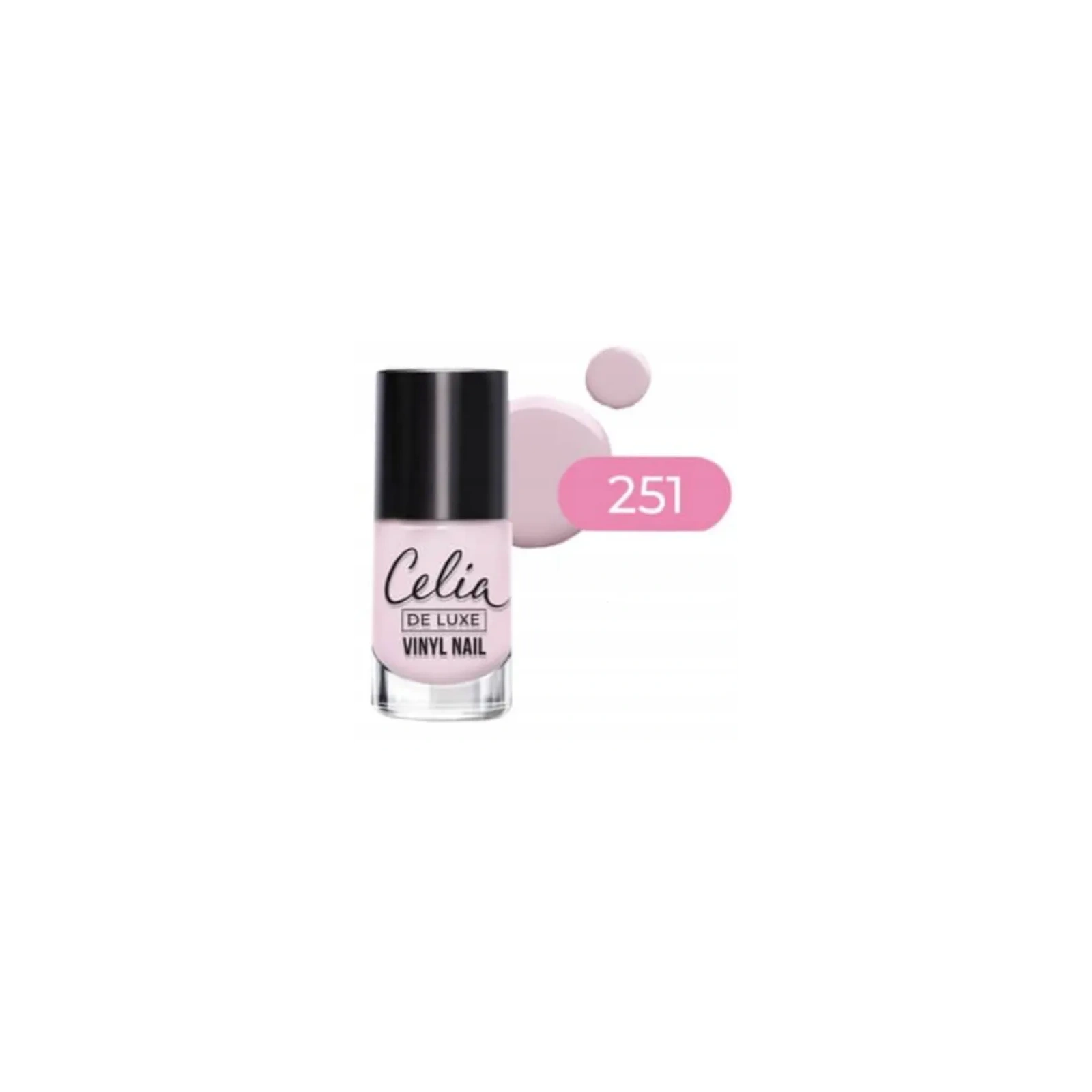 CELIA De Luxe Vinyl Nail lakier do paznokci 251 10ml