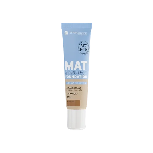 Bell BELL Mat&amp;protect Foundation podkład SPF25 08 Espresso 30g