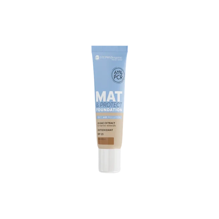 BELL Mat&protect Foundation podkład SPF25 08 Espresso 30g