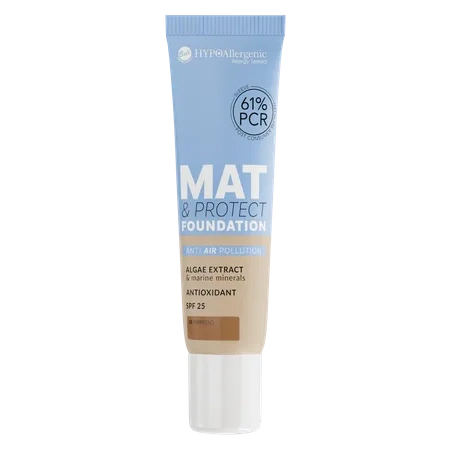 BELL Mat&protect Foundation podkład SPF25 08 Espresso 30g