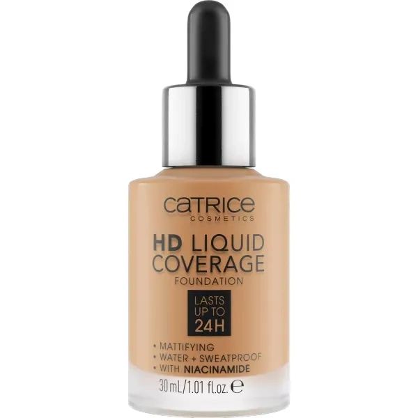 CATRICE HD Liquid Coverage matujący podkład do twarzy 048 Desert Beige 30ml