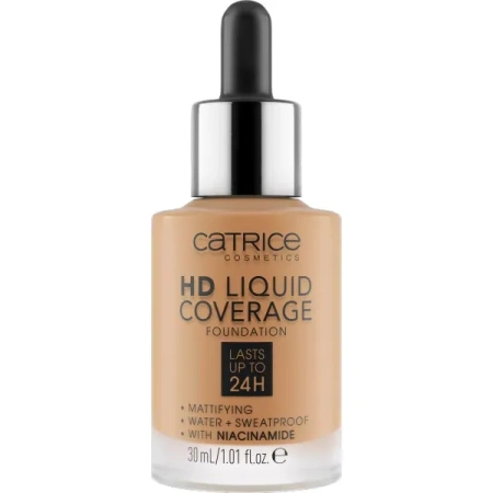 CATRICE HD Liquid Coverage matujący podkład do twarzy 048 Desert Beige 30ml