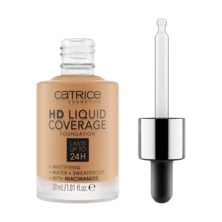 CATRICE HD Liquid Coverage matujący podkład do twarzy 048 Desert Beige 30ml