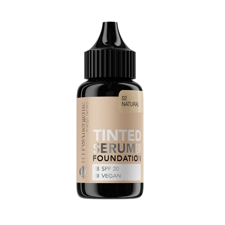 BELL HYPOALLERGENIC Tinted Serum Drop podkład-serum SPF20 02 Natural 24g