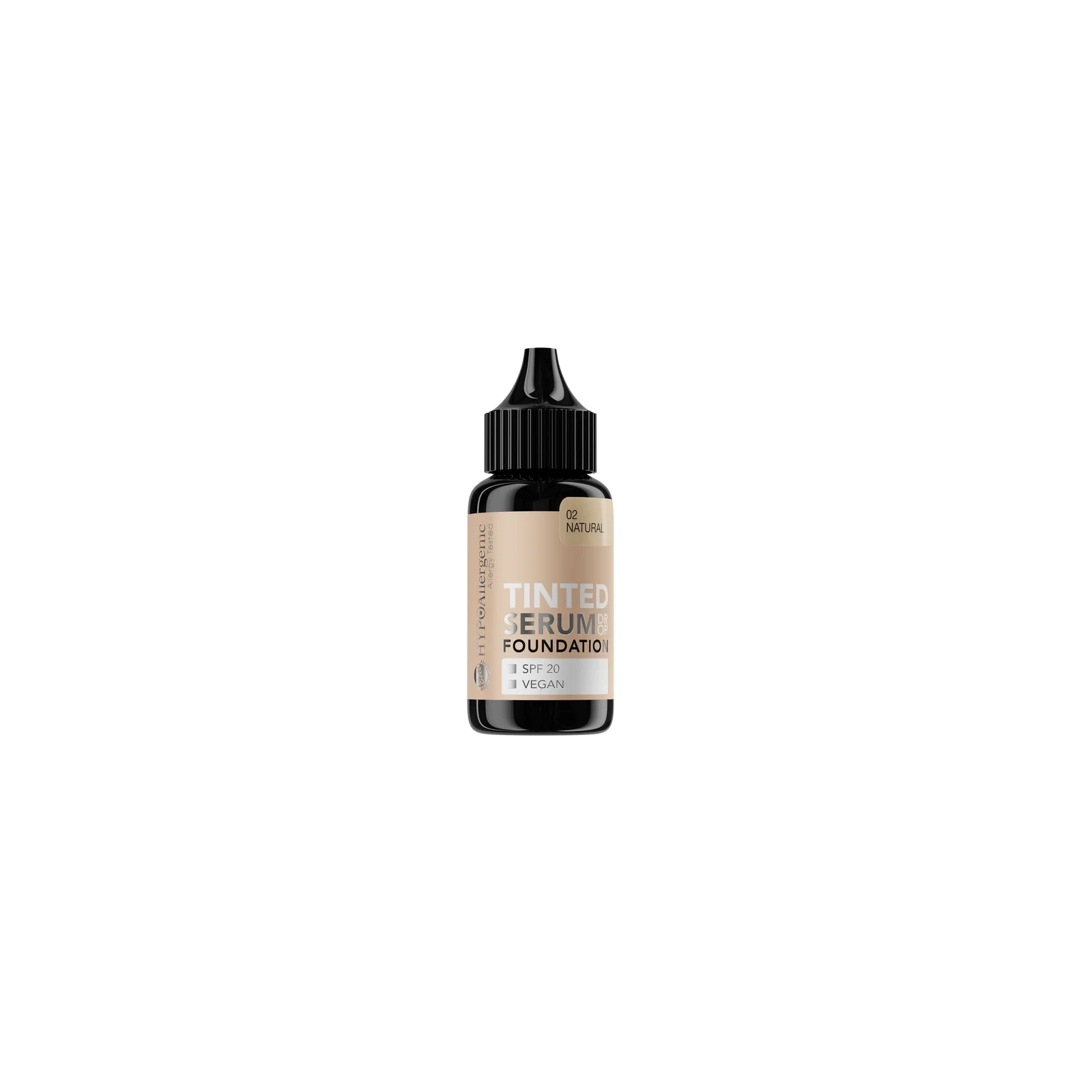 BELL HYPOALLERGENIC Tinted Serum Drop podkład-serum SPF20 02 Natural 24g