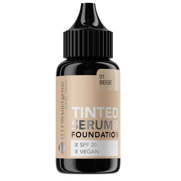 Bell HypoAllergenic BELL HYPOALLERGENIC Tinted Serum Drop podkład-serum SPF20 01 Beige 24g — Składniki i ocena