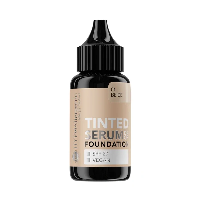 BELL HYPOALLERGENIC Tinted Serum Drop podkład-serum SPF20 01 Beige 24g