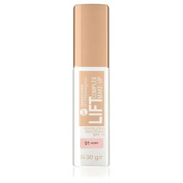Bell HypoAllergenic BELL HYPOALLERGENIC Lift Complex Make-up podkład SPF15 01 Ivory 30g — Składniki i ocena