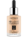 CATRICE HD Liquid Coverage matujący podkład do twarzy 005 Ivory Beige 30ml