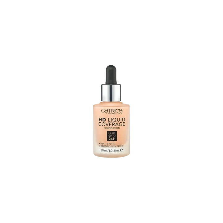 CATRICE HD Liquid Coverage matujący podkład do twarzy 030 Sand Beige 30ml