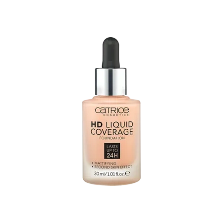 CATRICE HD Liquid Coverage matujący podkład do twarzy 020 Rose Beige 30ml