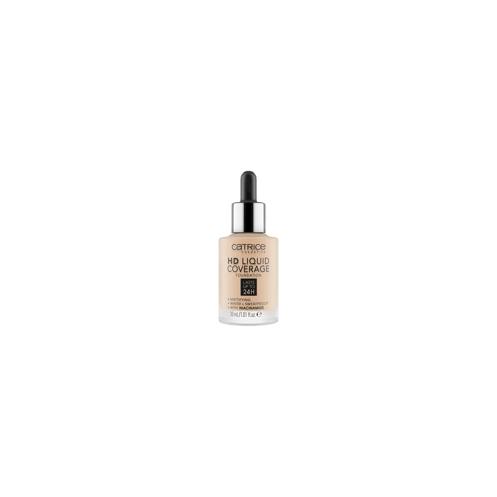 CATRICE HD Liquid Coverage matujący podkład do twarzy 010 Light Beige 30ml