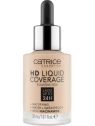 CATRICE HD Liquid Coverage matujący podkład do twarzy 010 Light Beige 30ml