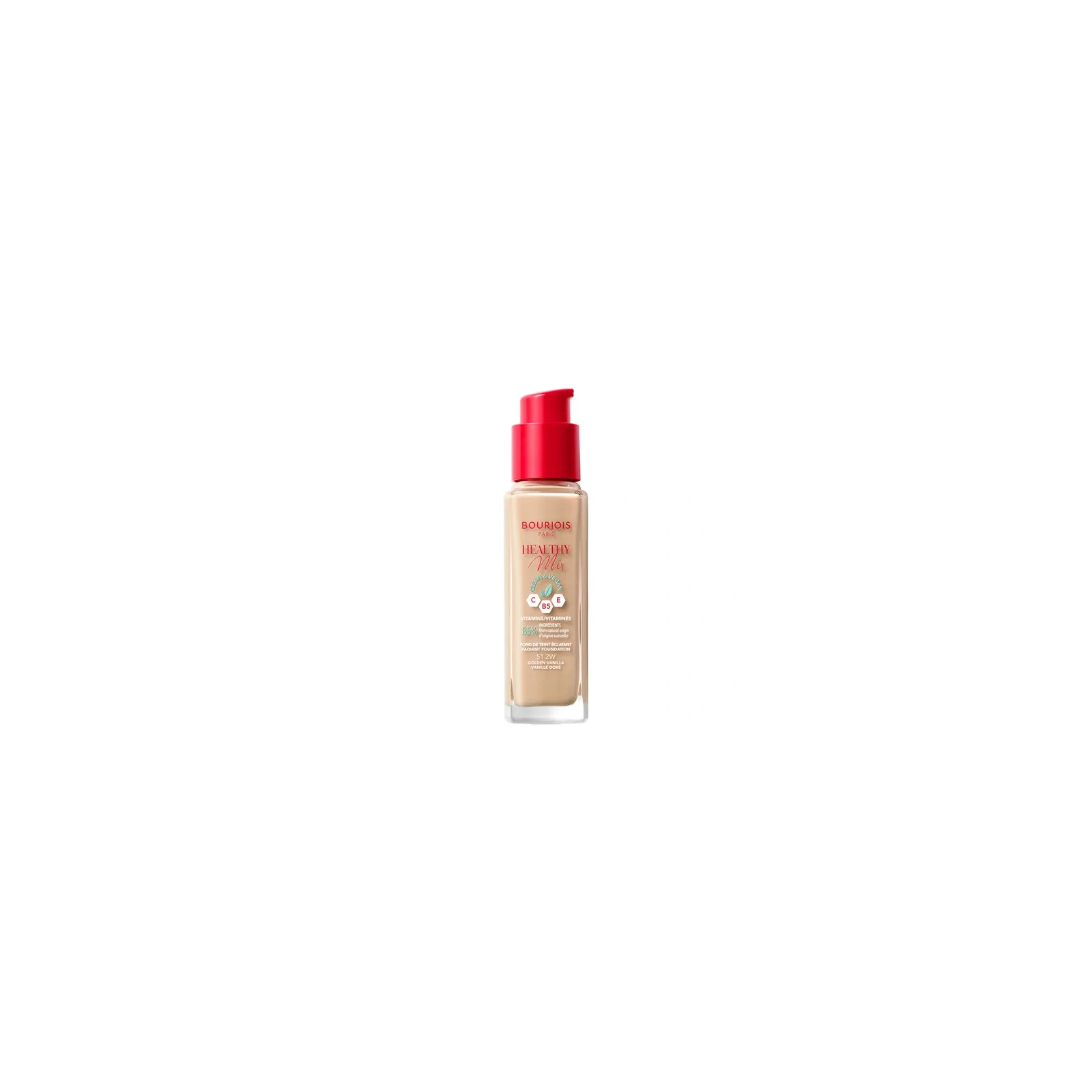 BOURJOIS Healthy Mix podkład do twarzy 51.2W Golden Vanilla 30ml
