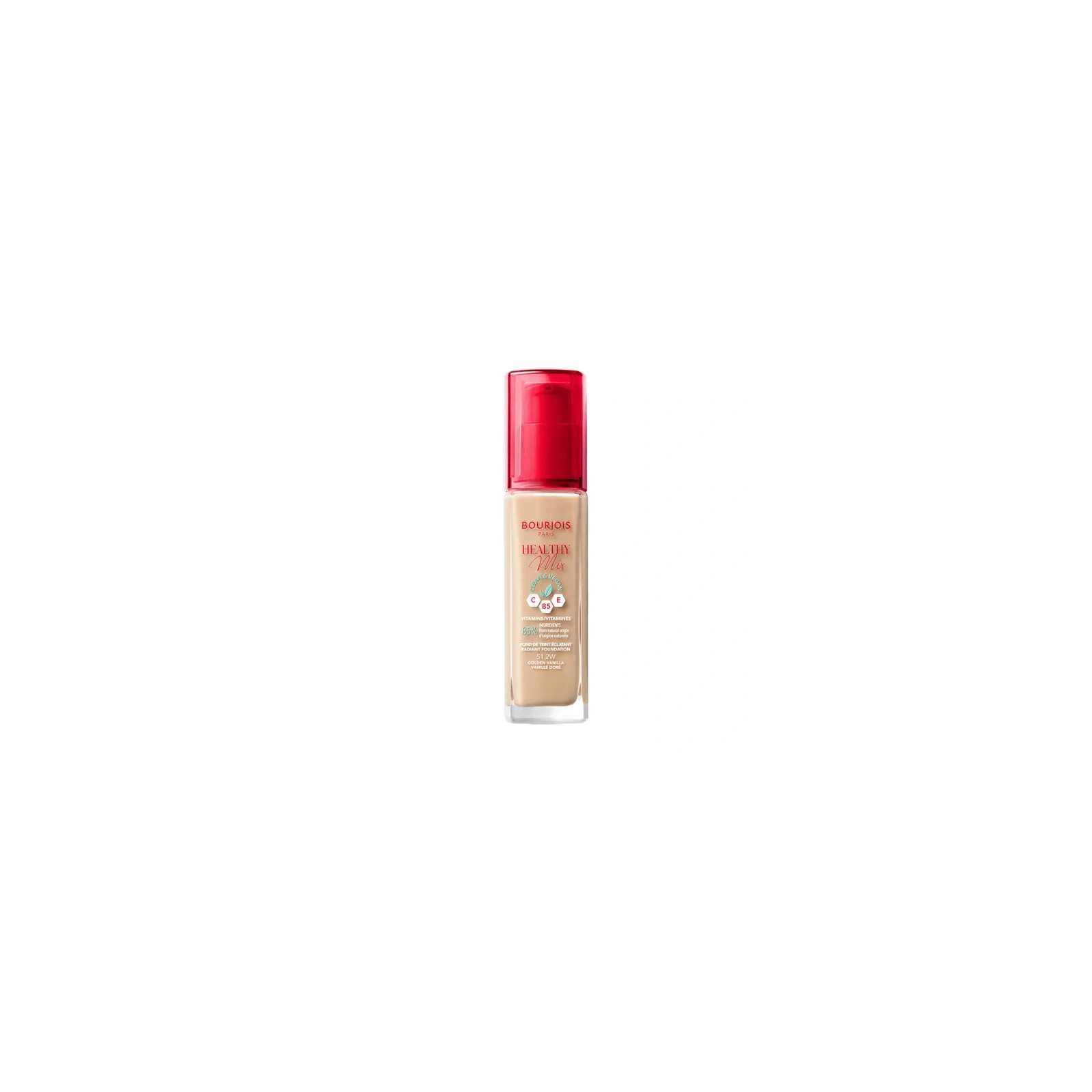 BOURJOIS Healthy Mix podkład do twarzy 51.2W Golden Vanilla 30ml