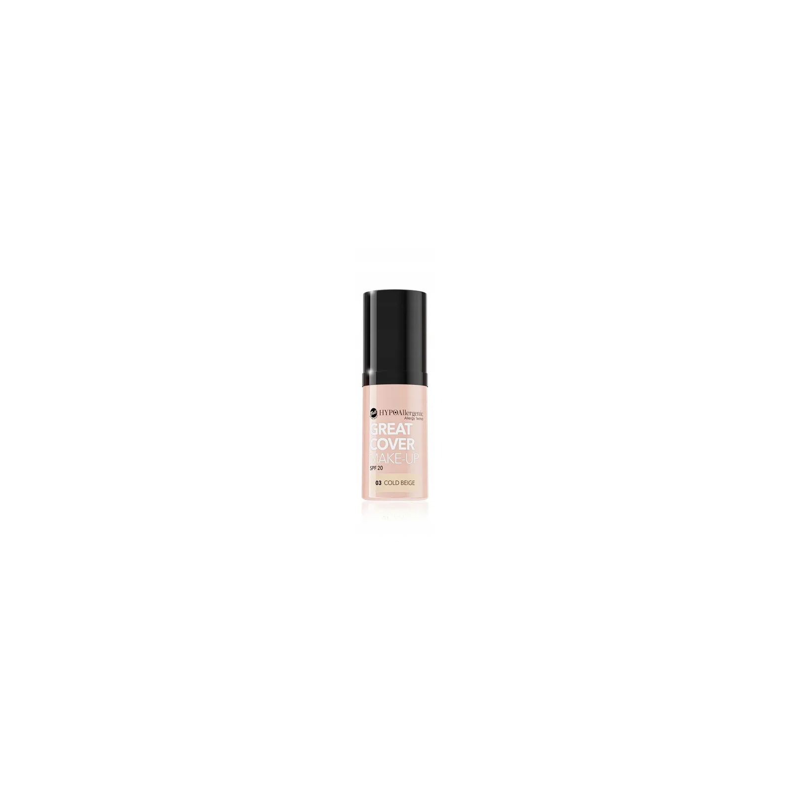 BELL Hypoallergenic Great Cover podkład 03 Cold Beige SPF 20 20g