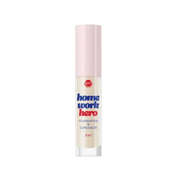 BELL Homework Hero Foundation&Concealer podkład i korektor 2w1 01 Class Cutie 8,5g