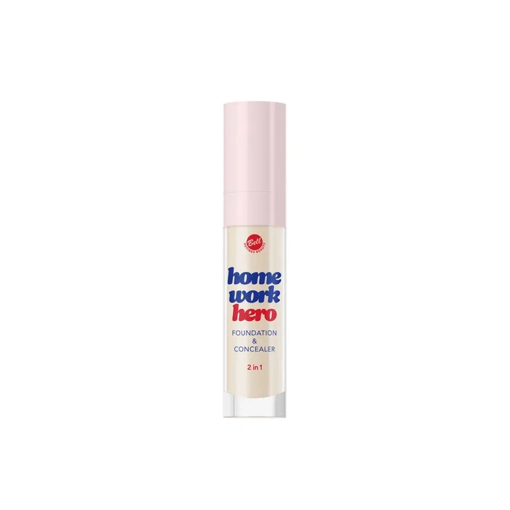 BELL Homework Hero Foundation&Concealer podkład i korektor 2w1 01 Class Cutie 8,5g