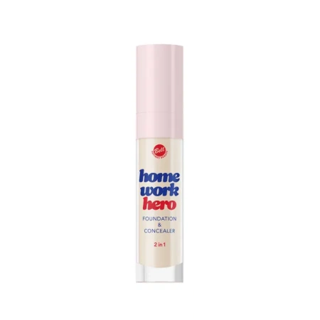 BELL Homework Hero Foundation&Concealer podkład i korektor 2w1 01 Class Cutie 8,5g