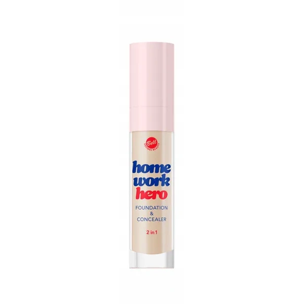 BELL Homework Hero Foundation&Concealer podkład i korektor 2w1 02 Beige Buddy 8,5g