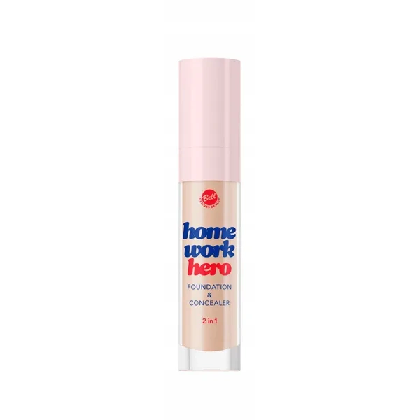 Bell BELL Homework Hero Foundation&amp;Concealer podkład i korektor 2w1 03 Homeroom Homie 8,5g — Składniki i ocena