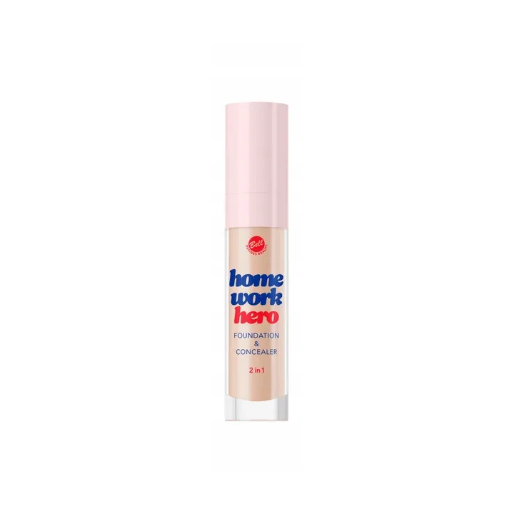 BELL Homework Hero Foundation&Concealer podkład i korektor 2w1 03 Homeroom Homie 8,5g