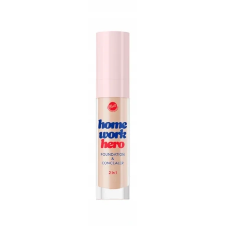 BELL Homework Hero Foundation&Concealer podkład i korektor 2w1 03 Homeroom Homie 8,5g