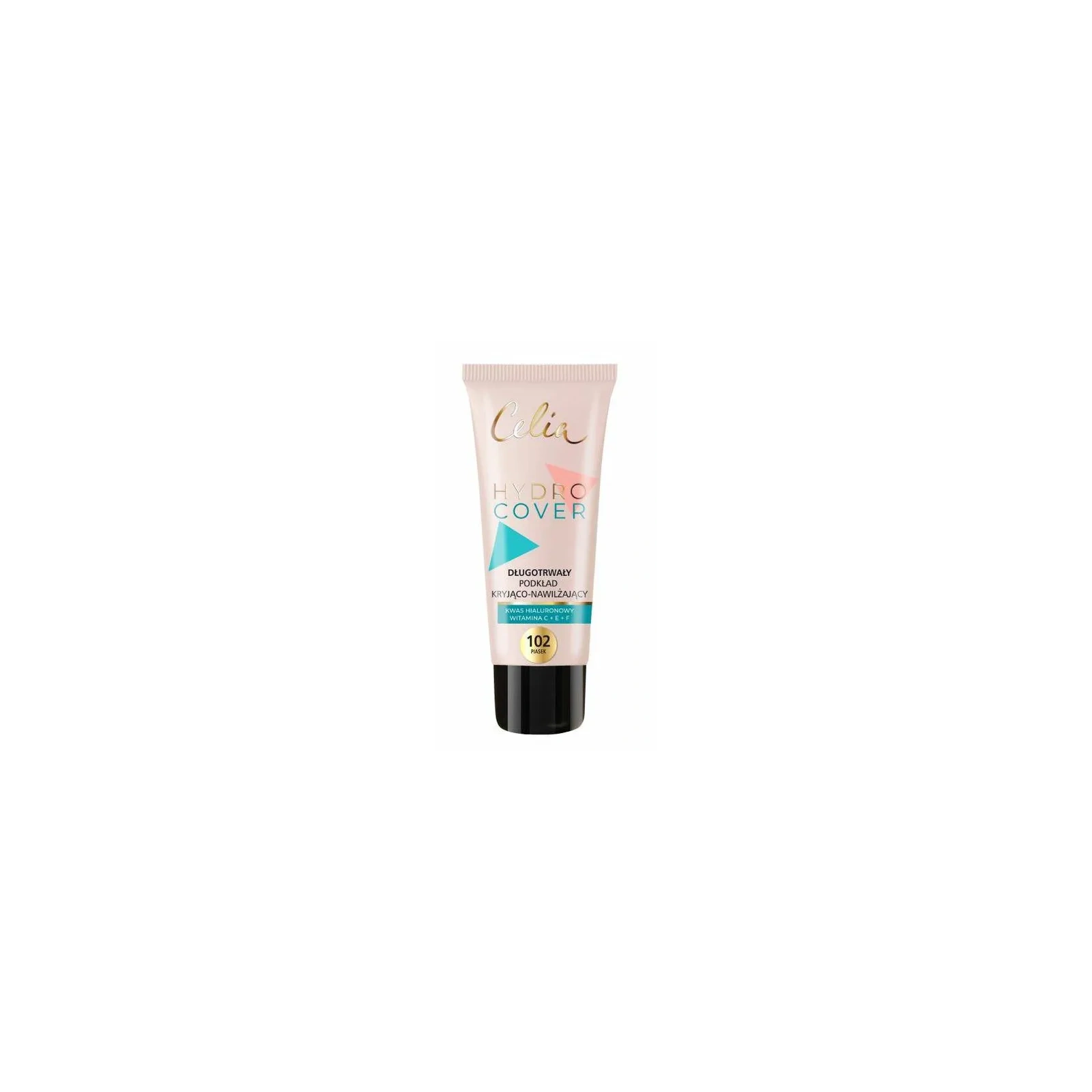 CELIA Hydro Cover podkład do twarzy kryjąco-nawilżający 102 Piasek 30ml