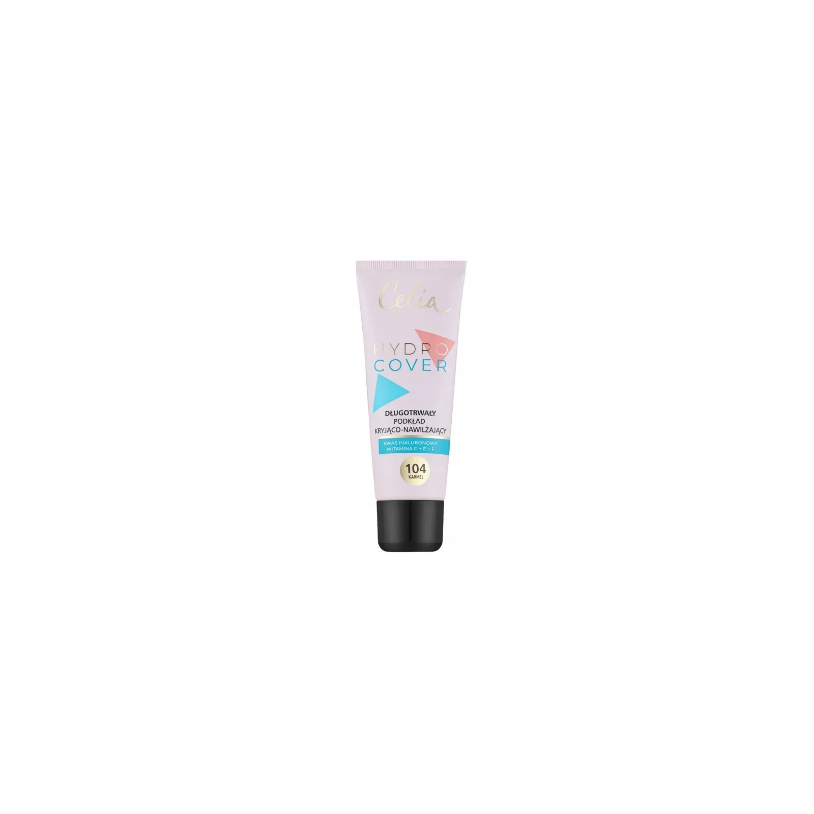 CELIA Hydro Cover podkład do twarzy kryjąco-nawilżający 104 Karmel 30ml
