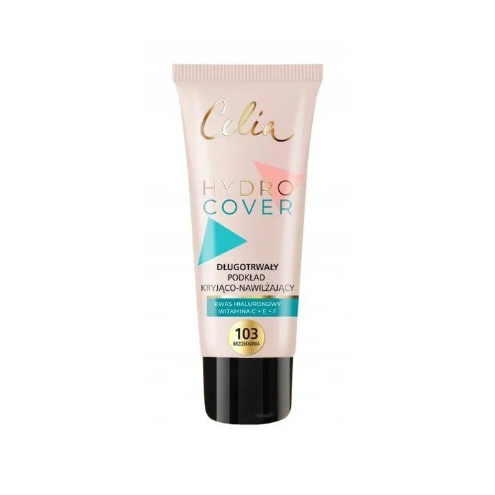 CELIA Hydro Cover podkład do twarzy nawiżająco-kryjący 103 Brzoskwinia 30ml