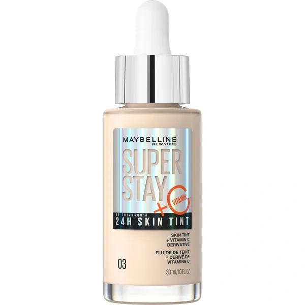 MAYBELLINE Super Stay 24H Tint nawilżający podkład do twarzy z witaminą C 03 30ml