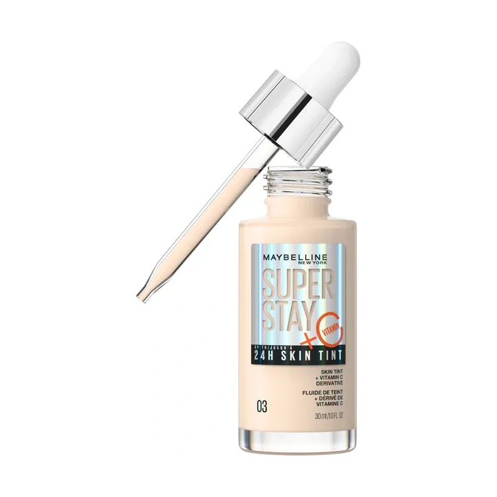 MAYBELLINE Super Stay 24H Tint nawilżający podkład do twarzy z witaminą C 03 30ml