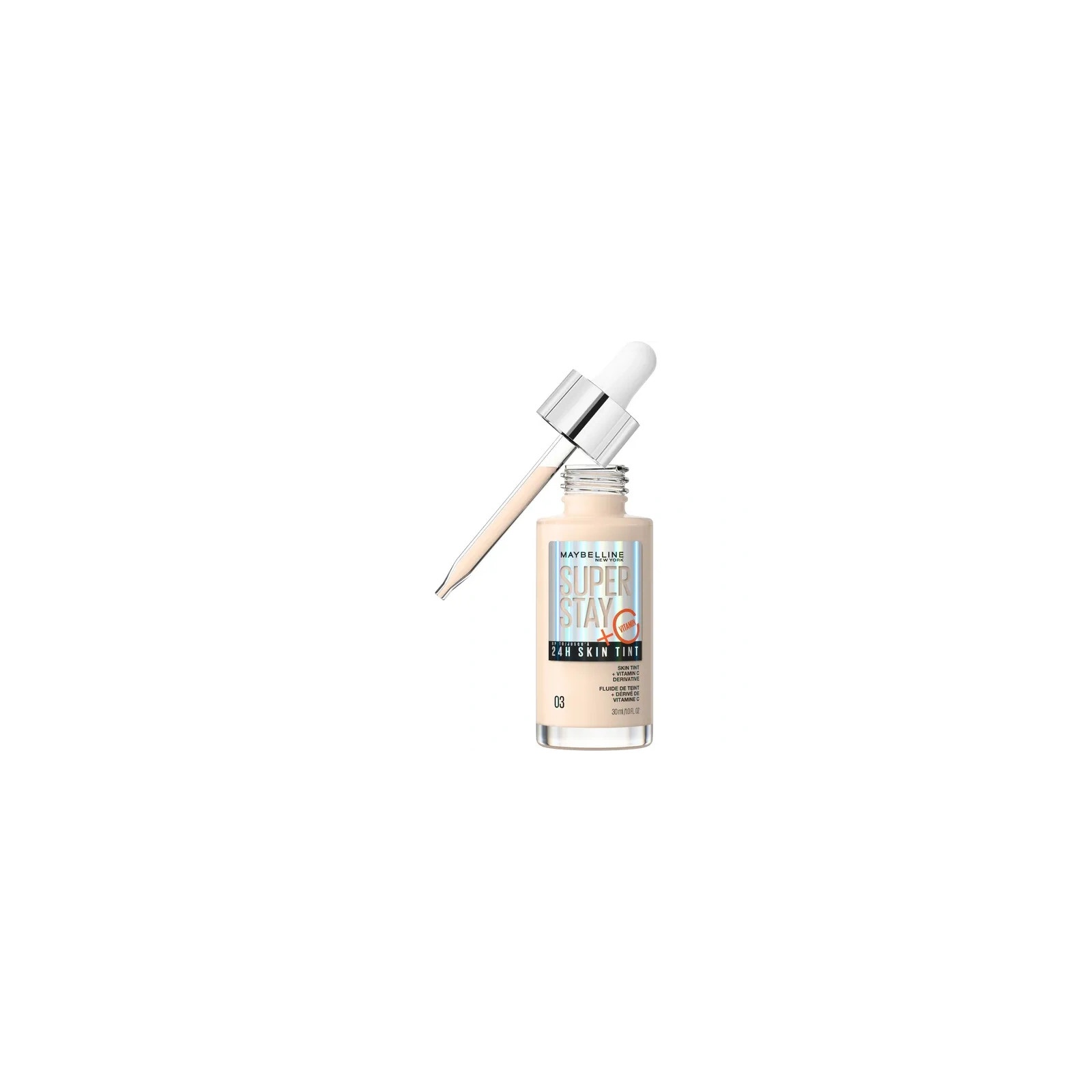 MAYBELLINE Super Stay 24H Tint nawilżający podkład do twarzy z witaminą C 03 30ml