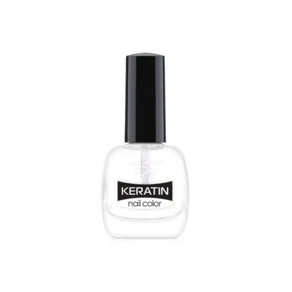 GOLDEN ROSE Keratin Nail Color Clear lakier do paznokci 10,5ml