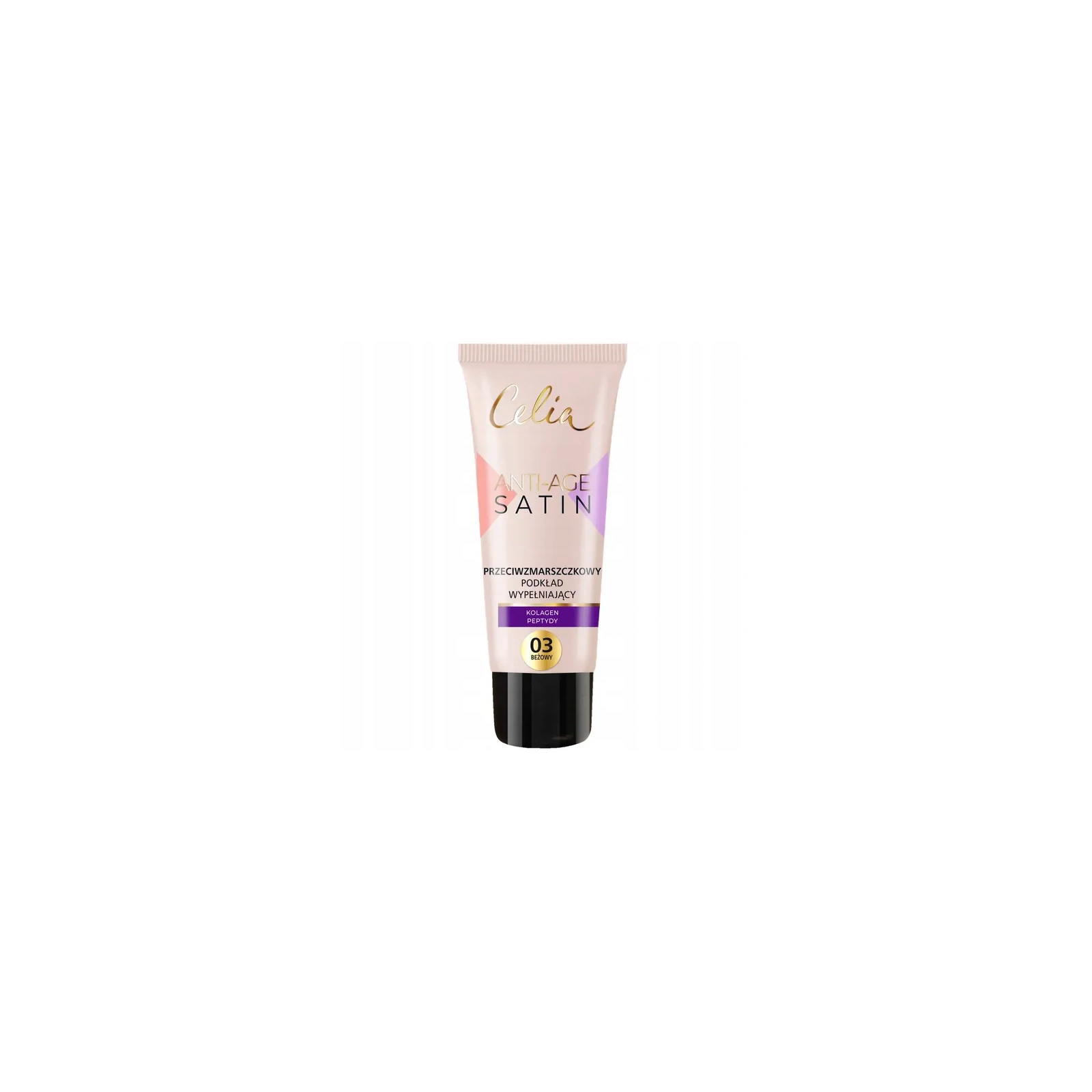 CELIA Satin Anti Age podkład do twarzy przeciwzmarszczkowy 03 Beżowy 30ml 