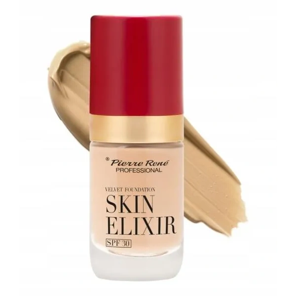 PIERRE RENE Skin Elixir Velvet podkład do twarzy SPF30 02 Natural Nude 25ml 