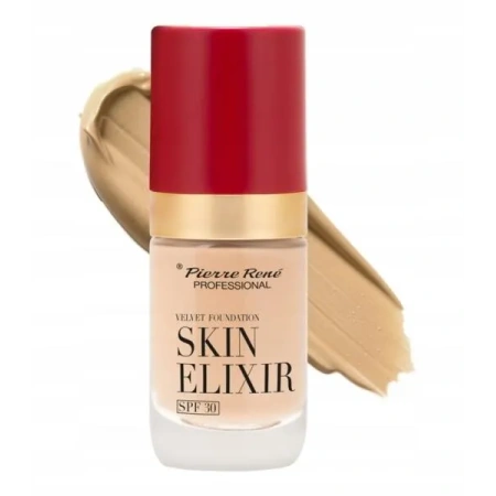 PIERRE RENE Skin Elixir Velvet podkład do twarzy SPF30 02 Natural Nude 25ml 