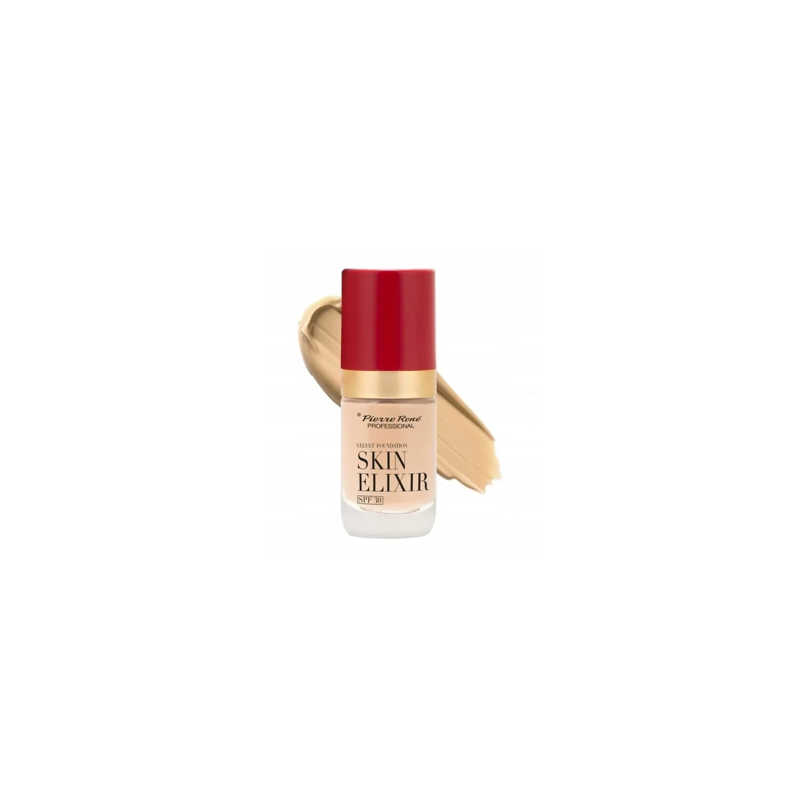 PIERRE RENE Skin Elixir Velvet podkład do twarzy SPF30 01 Ivory Nude 25ml 