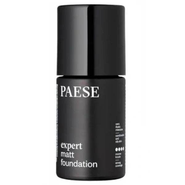 Paese PAESE Expert Matt matujący podkład do twarzy 502W Beige Natural 30ml — Składniki i ocena