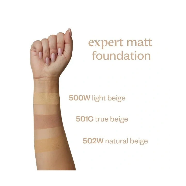 PAESE Expert Matt matujący podkład do twarzy 501C Beige True 30ml 