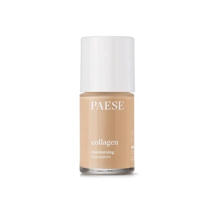 PAESE Collagen Moisturizing nawilżający podkład do twarzy 303W Honey 30ml 