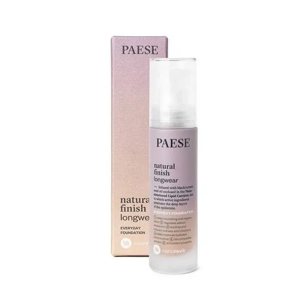 PAESE Nanorevit Natural Finish Longwear podkład do twarzy 03 Sand 30ml 
