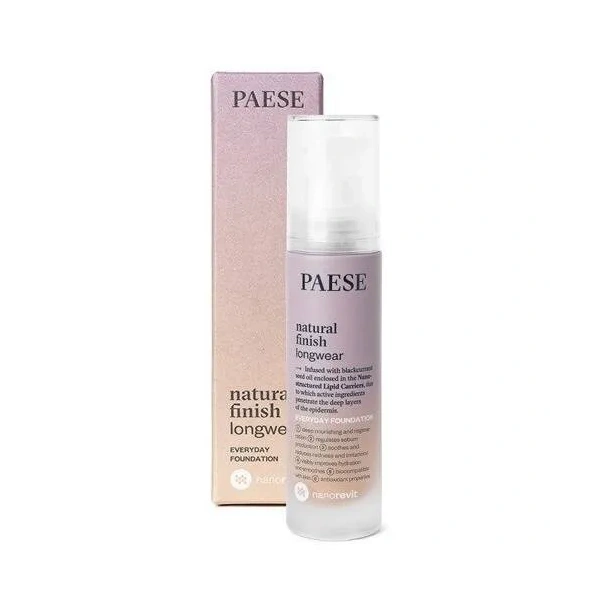 PAESE Nanorevit Natural Finish Longwear podkład do twarzy 1.5 Nude 30ml 